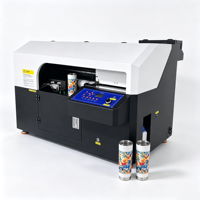 Impresora Digital Cilíndrica UV 360, Impresora Rotativa de Inyección de Tinta para Tazas, Botellas, Vasos, Vidrio y Cerámica, Impresión de Alta Velocidad