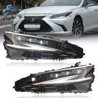 Nouvel ensemble de phares à LED carrés à faisceau quadruple pour Lexus ES 2018-2023, aucun changement de pare-chocs requis, 12V 81105-33B40 81106-33B40