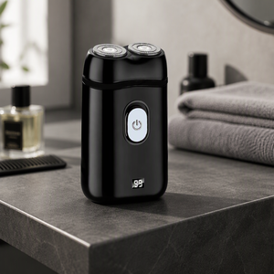 <span class=keywords><strong>Afeitadora</strong></span> Eléctrica con Pantalla Digital, Cabezal Doble Rotatorio, Lavable, Recortadora de Barba, Portátil, para el Cuidado Personal Masculino, Uso Doméstico y en Autocaravanas - Product Image 6
