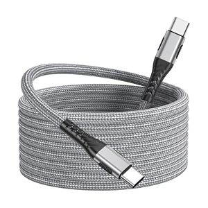 Cable de Carga Rápida Tipo C de 2 m (6 pies) y 100 W para Teléfono Móvil, Compatible con iPhone 15 Pro Max, Samsung Galaxy y Xiaomi - Product Image 3