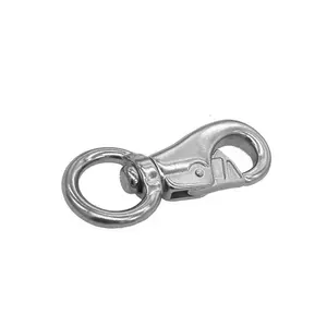 Hot Sale High Quality 304 316 Stainless Steel Bull Swivel Snap Hook Rigging Hardware