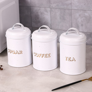 Recipiente Hermético de Hierro Retro de Estilo Nórdico para Almacenar Café, Azúcar y Té, Bote Metálico para Cocina, a Prueba de Humedad, de la Marca Mystic Arts - Product Image 4