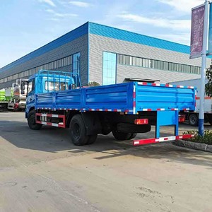รถบรรทุกตงเฟิง 6 ล้อ 4x2 พวงมาลัยซ้าย ขนาด 6.8 เมตร แบบมีรั้วบรรทุกสินค้าเบา 12 ตัน สำหรับงานขนส่งหนัก เครื่องยนต์ดีเซล - Product Image 6