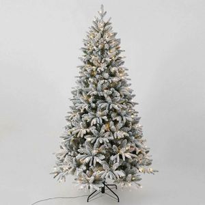 Arbre de Noël automatique autoportant d'intérieur 2026 de haute qualité avec base décorative et poudre de neige en mousse collante - Product Image 6