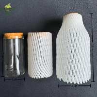 Filet de protection en mousse EPE pour bouteilles de vin et de verre, 20x5cm et 8x4cm, en matériau de qualité alimentaire