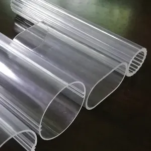 polycarbonate oval tube PC plastic rectangular tube ABS triangular tube