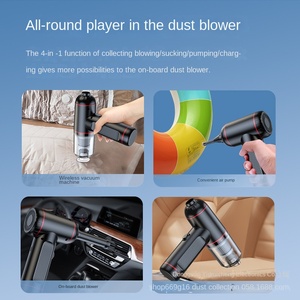 <span class=keywords><strong>Aspirateur</strong></span> de <span class=keywords><strong>voiture</strong></span> sans fil portable, nouveau style transfrontalier, souffleur et <span class=keywords><strong>aspirateur</strong></span> tout-en-un, rechargeable, autonomie de 35 minutes - Product Image 2