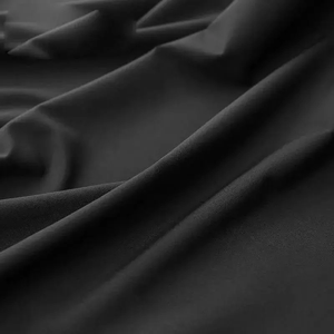 High Quality Lightweight Anti-Static 100% Polyester Satin Twill Nida Black Dubai Abaya <strong>Fabric</strong> for Girls - Product Image 6