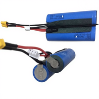 Batterie Queenbattery 7.2V-8.4V 5AH 2S 2S1P 21700 INR21700-50E LiMn2O4 Cathode UAV UA RPA RPV, certifiée KC/CE, 500 cycles