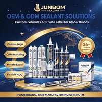 JUNBOM 9800 Mastic silicone neutre structurel, durcissement neutre, résistant aux contraintes de vent, pour façades vitrées et structures métalliques, fourniture directe usine OEM