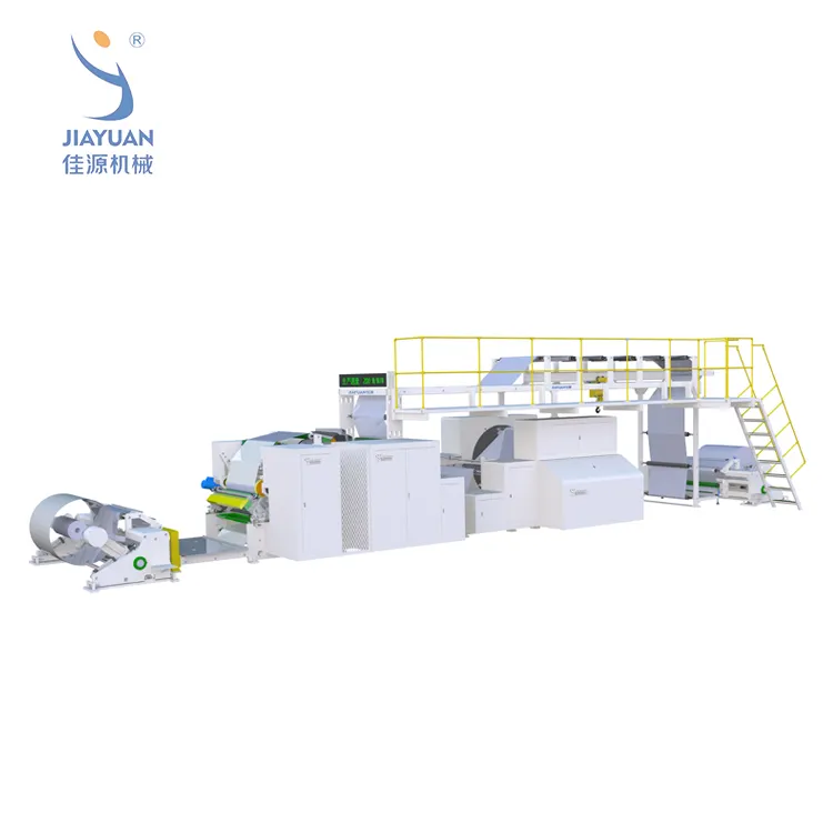 Non scratch hot melt coating machine for labelstock adhesive tape with film paper