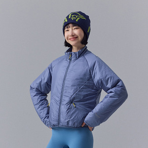 แจ็กเก็ตขนเป็ดน้ำหนักเบาบุนวมสำหรับสตรีใส่กลางแจ้ง - Product Image 3