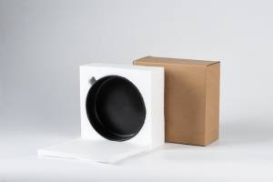 Nuova fabbrica su misura eco-friendly ceramica opaca Pet ciotola con Base di bambù per cani vendita diretta alimentazione e acqua ciotole - Product Image 5