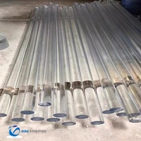 Barre en PMMA acrylique transparente sur mesure Ning E-Plastics, fabriquée à Guangdong