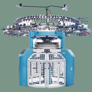 เครื่องถักวงกลมคอมพิวเตอร์แบบอินเตอร์ล็อคคุณภาพสูง พร้อมมอเตอร์ ผลิตภาพสูง ความเร็วสูง รุ่นใหม่ - Product Image 1