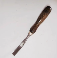 Vente flash : Ensemble de 12 ciseaux à bois pour la sculpture, manche en bois, ciseaux de menuiserie avec boîte, bricolage
