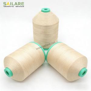 Fil à coudre en fibre de verre enduit de PTFE résistant à l'abrasion, prix d'usine, pour <span class=keywords><strong>tissu</strong></span> de gants ignifuges - Product Image 3