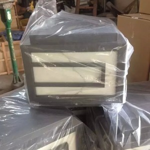 Redsheng Lighting Solar <b>Led</b> Square Wall Mount Garden <b>Light</b> For Outdoor Fence With <b>Light</b> <b>Sensor</b> And Water Resistant Feature - Product Image 2