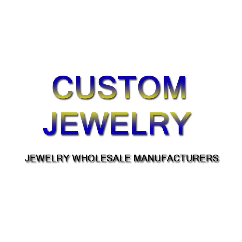 Custom Women's Jewelry 18K Gold Plated Necklace Sterling Silver Ring Earrings Private Customized Men's Jewelry