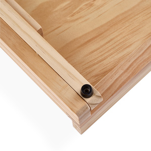 Cavalletto da tavolo di alta qualità arte pittura artigianale forniture in legno massello cavalletto con 4 angolo regolabile <span class=keywords><strong>per</strong></span> la vernice da numeri Kit - Product Image 5