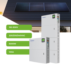 Système de stockage d'énergie domestique tout-en-un mural, batterie lithium-ion LFP 6000 cycles IP21, pour la consommation solaire autonome à domicile - Product Image 1