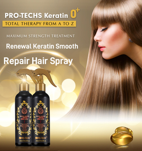 Personalización 100% Organic Private Label Keratin Hair Spray Cysteine Gloss Hidratante Hair Spray para Salon - Product Image 2