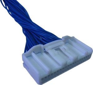 Automotieve draadboom 2,2 mm pitch vrouwelijke stekkerconnector UL11028 verzinkte koperen geleiders op maat gemaakte EV-kabelassemblage - Product Image 2