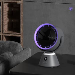 Ventoinha de mesa oscilante recarregável com ventilador de mesa elétrico portátil pequeno USB para quarto de escritório, novidade - Product Image 1