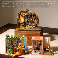 Y-TOP Nouveau Produit 2026 Kit de puzzle en bois 3D DIY, Kit de maison miniature, Kit de loisirs créatifs DIY, Book Nook 3D