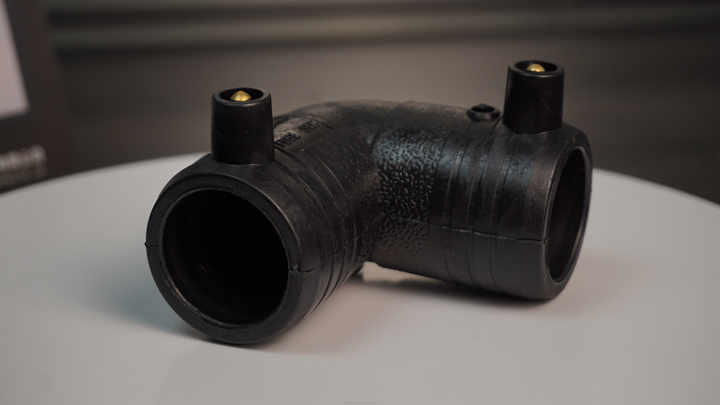 EF High Quality HDPE PE100 Pipe Fittings 90 Degree Elbow SDR11 1.6Mpa ...