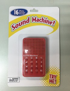 Machine à effets sonores pour public avec 16 sons <span class=keywords><strong>de</strong></span> applaudissements, sifflets, bruits <span class=keywords><strong>de</strong></span> cricket, bruits <span class=keywords><strong>de</strong></span> tir au panier, bruits <span class=keywords><strong>de</strong></span> grattage <span class=keywords><strong>de</strong></span> disque et bruits d'Halloween - Product Image 3