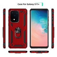 Compatible avec S21 Ultra/A42/M51, design blindé, matériau PC, antichoc, résistant aux chutes, coque de protection pour téléphone en moulage par injection