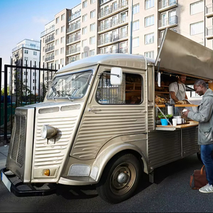 Điện ba bánh snack thực phẩm Giỏ Di động ăn sáng Xe tải Trailer điều kiện mới cho nhà hàng sử dụng làm từ vật liệu nước - Product Image 1