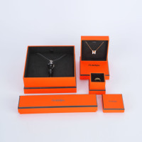 Boîte cadeau de luxe personnalisée pour bijoux avec insert pour collier, bracelet, bague et montre, emballage personnalisé avec logo, boîte en papier rigide