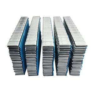 공장 공급 뜨거운 판매 휠 부품 용 5g * 12 <span class=keywords><strong>Fe</strong></span> 균형 무게 블루 테이프 스틸 타이어 휠 균형 무게 - Product Image 4