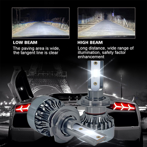 H1 H4 H11 LED phare accessoires de voiture lampe frontale lampe lumineuse de voiture phares au xénon Led pour <span class=keywords><strong>Audi</strong></span> <span class=keywords><strong>A4</strong></span> B8 2013-2016 - Product Image 2