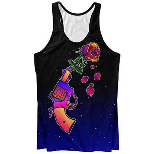 Fight Club Dye Sublimation Men's Adult Sleeveless Custom Tank Top - Product Image 2