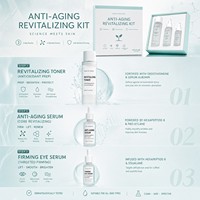 Ensemble de cosmétiques rajeunissants Jinmeizan, contrôle qualité, tous types de peaux, kit complet de soins de la peau, coffret beauté, soin de la peau au collagène