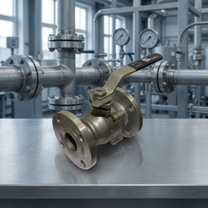 Vanne à boisseau sphérique flottante manuelle en acier inoxydable SS316 de 2 pouces à usage intensif pour pipelines industriels - Product Image 3