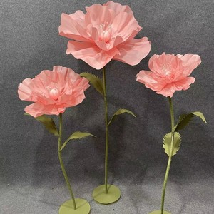 Fiori Giganti di Peonia in Schiuma all'Ingrosso con Stelo <span class=keywords><strong>e</strong></span> Supporto per Decorazioni - Product Image 2