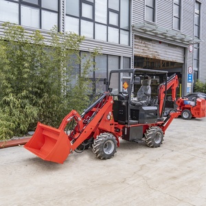 Productos Más Vendidos: Retroexcavadora Compacta con Motor de Ruedas, Altura de Excavación de 3156 mm, con Caja de Cambios y PLC para Trabajos Pequeños - Product Image 5