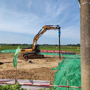 YAH-5C नई प्रौद्योगिकी गैल्वेनाइज्ड पुनः प्रयोज्य सहायक संरचनाओं के लिए ऑगर ड्रिल हेलिकल ढेर ढेर - Product Image 5