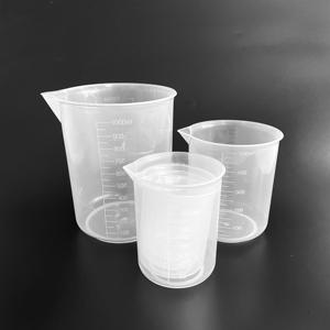 थोक कस्टम विभिन्न आकार प्रयोगशाला बीकर मापने वाले कप प्लास्टिक बीकर - Product Image 5