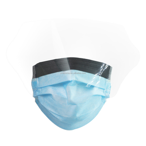 <span class=keywords><strong>Masque</strong></span> médical jetable à trois couches avec bande éponge, conception anti-buée chirurgicale, certifié CE, taux de filtration de 99 %, <span class=keywords><strong>pour</strong></span> adultes - Product Image 1