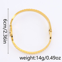 Bracelet en acier inoxydable en forme de serpent dynamique avec diamants incrustés, bracelet tendance, accessoire inaltérable
