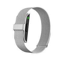JCVital 2208A Perangkat Kesehatan Perak yang Dapat Dipakai Gelang Pintar Smart Wrist Band Smart Bangles Gelang Jam Tangan Pintar Android untuk Wanita Pria