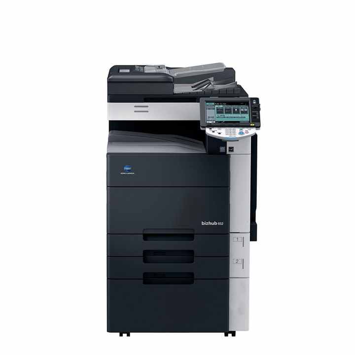 白黒コピー機複製機プリンターコニカミノルタビズハブ652552452中古 