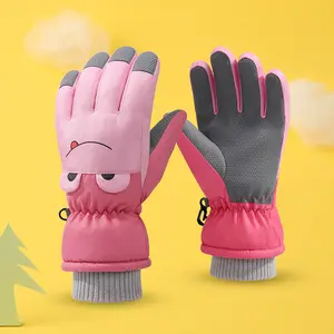Dibujos animados espesar ciclismo impermeable deporte al aire libre <span class=keywords><strong>niños</strong></span> esquí cálido invierno <span class=keywords><strong>guantes</strong></span> para <span class=keywords><strong>niños</strong></span> - Product Image 1