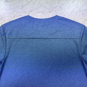 Garantía de calidad Color azul 155Gsm Camiseta de peso ligero Camisetas deportivas Casuales - Product Image 3