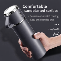 Coffret Cadeau Tasse Thermique Classique en Acier Inoxydable 304 à Double Paroi de 500 ml – Portable, Anti-Fuite, Écologique, Idéal pour les Cadeaux d'Affaires